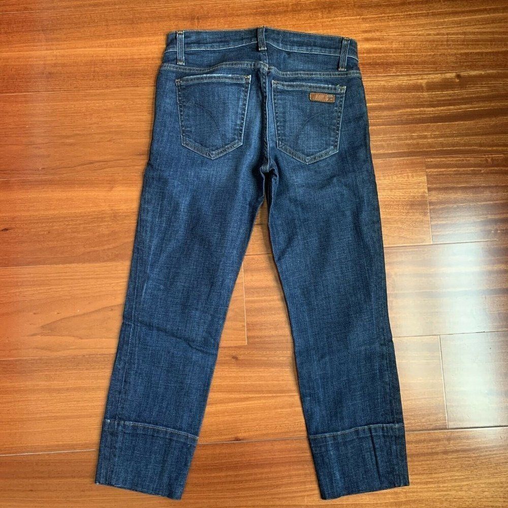 Womens Joes Jeans Size 26 Capri Dark Wash Mid Rise - Picture 2 of 8